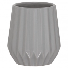 Ποτηροθήκη Πορσελάνης 9,1x10εκ. Arte Grey Sealskin 362500412