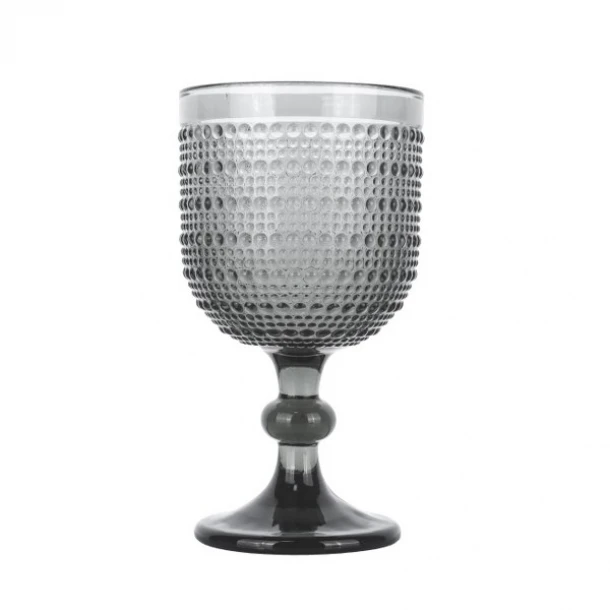 Σετ Ποτήρια Νερού 6τμχ Γυάλινα Rando Smoke 350ml CRYSPO TRIO 52.404.53