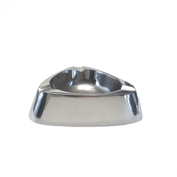 Σταχτοδοχείο Αλουμινίου Ασημί Art Et Lumiere 15x4,5εκ. 05129