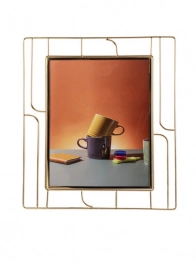 Κορνίζα Μεταλλική Χρυσή 20x25εκ. Zen Collection 26.24.53007