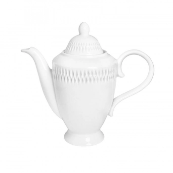 Τσαγιέρα Πορσελάνης White PW43 Diamante Oriana Ferelli 1210ml PRPW430015