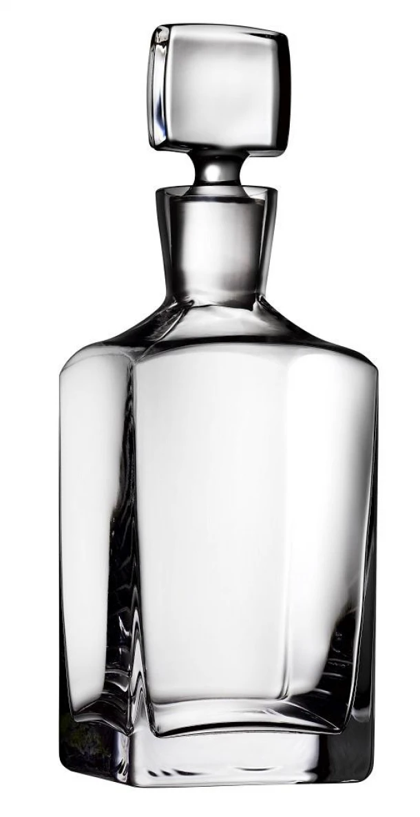 Καράφα Κρυσταλλίνης Διάφανη 800ml Square NUDE NU92380