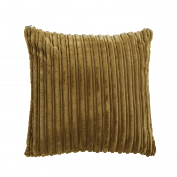 Διακοσμητικό Μαξιλάρι Fleece 40x40εκ. Throws 1180 Λαδί Das Home