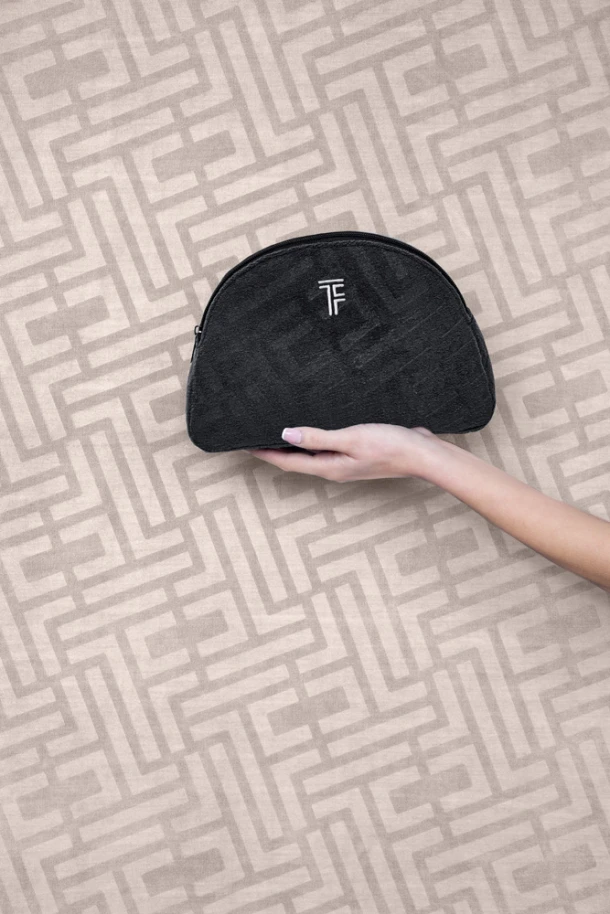 Νεσεσέρ Polyester/Polyamide 26x17εκ. Icon Black Feel and Touch