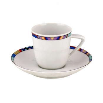 Σετ 6τμχ Φλυτζάνια Καφέ Πορσελάνης Bianca WM Collection 100ml N30593