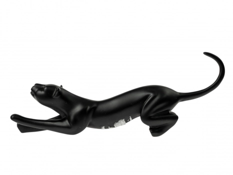 Διακοσμητικό Πούμα Polyester Μαύρο 27,5x4,8x10,8εκ. Zen Collection 25.21.51525