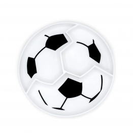 Πιάτο Σιλικόνης Με Βεντούζα Soccer Melii MEL17810