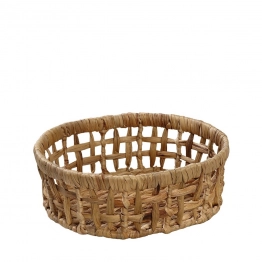 Καλάθι Ψάθινο Μπεζ ESPIEL 30x25,5x10,5εκ. TAK303