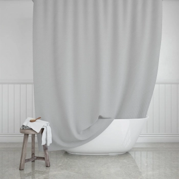 Κουρτίνα Μπάνιου Αδιάβροχη Polyester Camellia Mist 180x200εκ. Estia 02-28107
