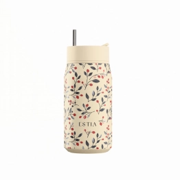 Θερμός-Ποτήρι Ανοξείδωτο Bloom Beige Lens Save The Aegean Estia 360ml 01-42912