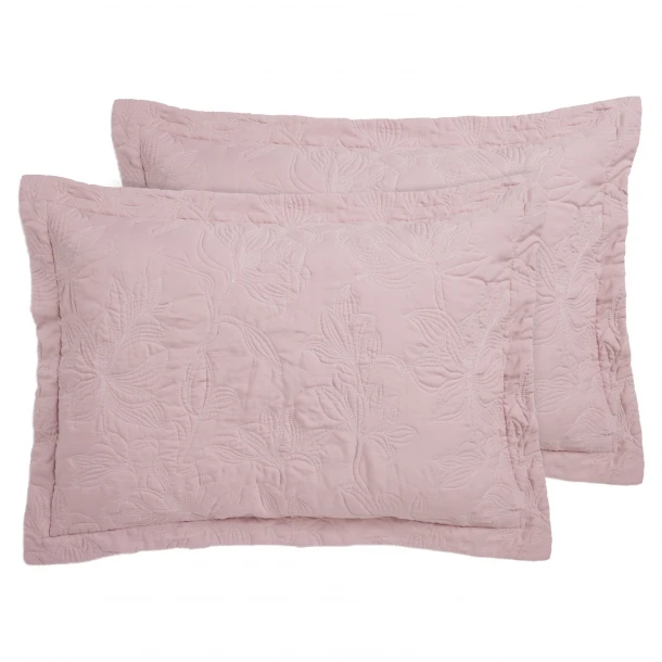 Ζεύγος Μαξιλαροθήκες Microfiber 50x70+5εκ. Happy 9660 Nude Das Home