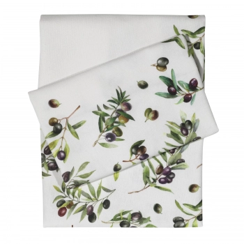 Τραπεζομάντηλο Polycotton 140x180εκ. Table 0645 Λαδί-Μπεζ Das Home