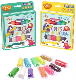 Κουτάκι Με 12 Χρώματα Ζύμης 15x2x19εκ. Toy Markt 71-3471