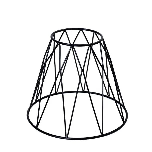 Βάση Στρογγυλή Μεταλλική Μαύρη 25-12x20εκ. ESPIEL HOT1509