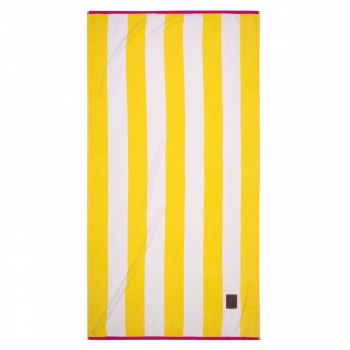 Πετσέτα Θαλάσσης Βαμβακερή 90x170εκ. Essential 3820 Κίτρινη Greenwich Polo Club