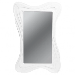 Καθρέπτης Τοίχου Ξύλινος Λευκός 60x3x89,5εκ. ESTHETI 811-30009