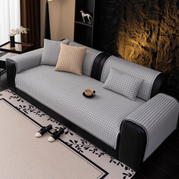 Ανώστρωμα Για Διθέσιο Καναπέ Polyester 90x180εκ. Soleil Grey Melinen 20005667