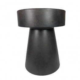 Σκαμπώ Κεραμικό Μαύρο ESPIEL 38x38x46εκ. MAH119