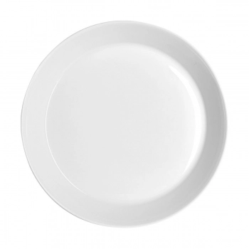 Πιάτο Βαθύ Φαγητού Πορσελάνης 21,5x3,7εκ. Kyra White Estia 07-38410
