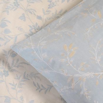 Ζεύγος Μαξιλαροθήκες Polycotton 50x70εκ. Sienna Blue Casual Line Melinen 20005998