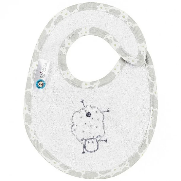 Σαλιάρα Polycotton Μικρή Sheep Γκρι 19195