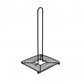 Βάση Για Ρολό Κουζίνας Μεταλλική Μαύρη 15,5x30,4εκ. Estia 01-1339