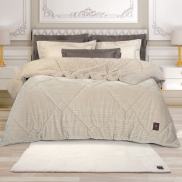 Χαλί Γούνινο Faux Fur 75x140εκ. Essential 3107 Εκρού Greenwich Polo Club