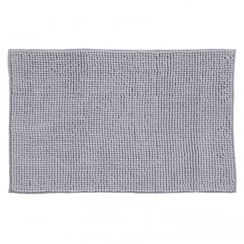 Ταπέτο Μπάνιου Αντιολισθητικό Chenille 50x80εκ. Bathmats 0774 Γκρι Das Home