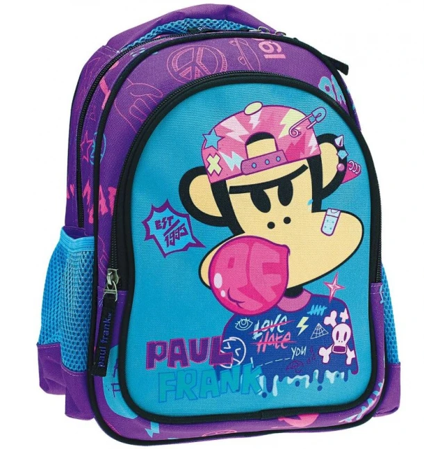 Τσάντα Πλάτης Νηπίου Paul Frank Bubble 25x15x30εκ. Με Ανατομική Πλάτη & 2 Πλαϊνές Θήκες Justnote 50-3482