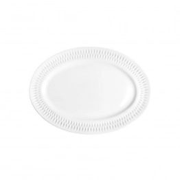 Πιατέλα Πορσελάνης White PW43 Diamante Oriana Ferelli 25εκ. PRPW430005