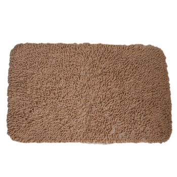 Ταπέτο Μπάνιου Βαμβακερό Μπεζ 50x80εκ. MRShome sl-DS-3995001