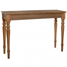 Κονσόλα Ξύλινη Καφέ 120x40x83εκ. iliadis 89145