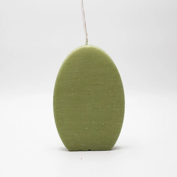 Κερί Αυγό 12x18εκ. Λαδί Ρούστικ ESTHETI 819-00955