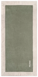 Πετσέτα Θαλάσσης Polycotton 80x170εκ. Caribbean Khaki Feel and Touch