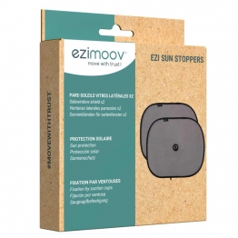 Σετ 2τμχ Sun Shade για Παράθυρα Αυτοκινήτου Ezimoov EZ-1503