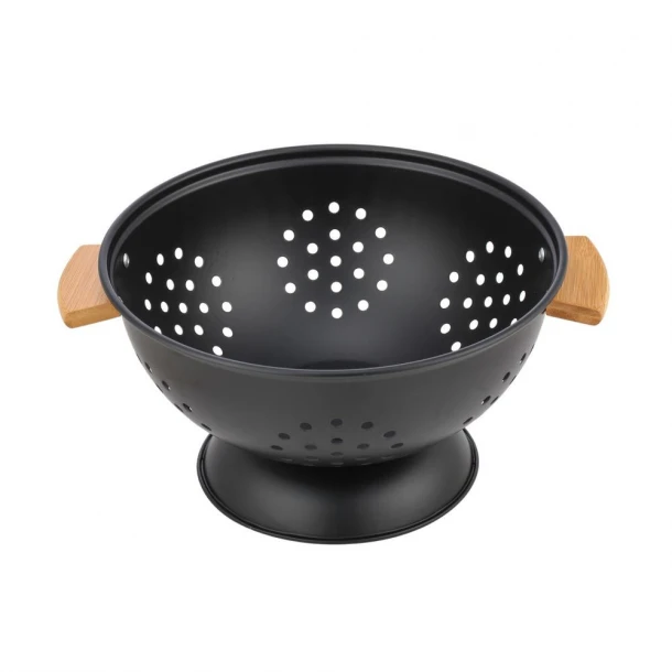 Σουρωτήρι Ζυμαρικών Μεταλλικό Μαύρο Φ24εκ. Oriana Ferelli CLG842724BK