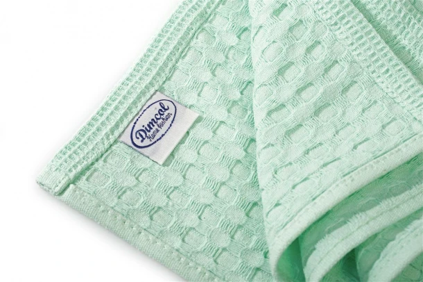 Ποτηρόπανο Πικέ Βαμβακερό 50x70εκ. Solid Mint DimCol 33123247010