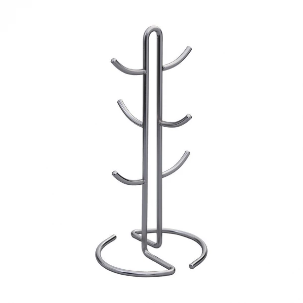 Βάση Για Κούπες 6 Θέσεων Nickel 19,2x38,2εκ. Estia 01-7614