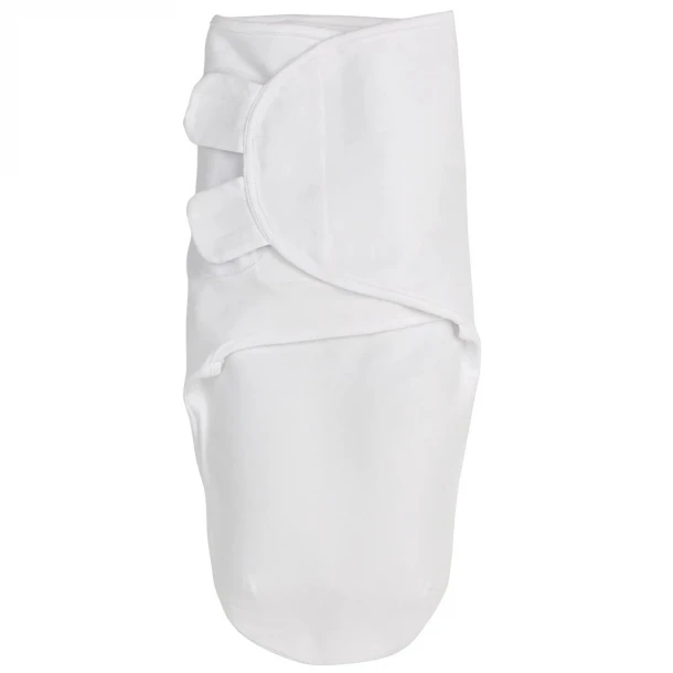 Υπνόσακος Βρεφικός Βαμβακερός 1.0Tog Ιδανικός Για Φάσκιωμα 0-3 Μηνών/50-62εκ. Swaddle White Meyco MEY-300000