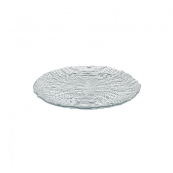 Πιάτο Γλυκού Γυάλινο 21εκ. Kanvas Clear CRYSPO TRIO 80.260.03