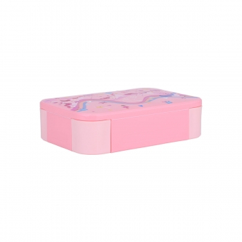 Φαγητοδοχείο Παιδικό 3 Θέσεων 900ml-19,1x13x5εκ. Rainbow Dreams Save The Aegean Estia 01-34351