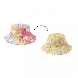 Καπέλο Διπλής Όψης UPF50 2-4Ετών Unicorn-Giraffe FlapJackKids FJKPH204M