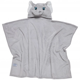 Κάπα Με Κέντημα Polyester 70x90εκ. Bath 4945 Γκρι Das Baby