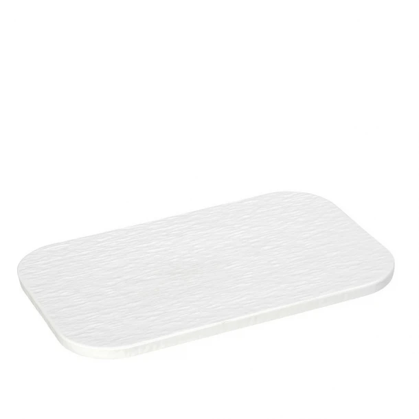 Πιατέλα Σερβιρίσματος Ανάγλυφη Πορσελάνης Ιβουάρ Tokio Siders ESPIEL 28x17,4x1,3εκ. FUK146K3