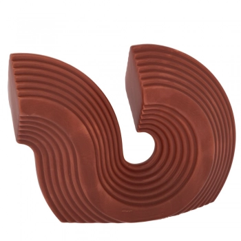 Διακοσμητικό Επιτραπέζιο Κεραμικό Μπορντώ 29x7x21εκ. iliadis 92016