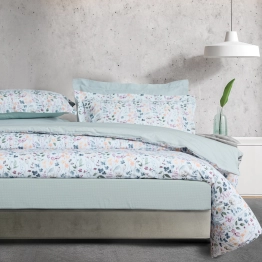 Σετ Παπλωματοθήκη Polycotton Υπέρδιπλη 220x240εκ. Casual 5453 Multicolor Das Home