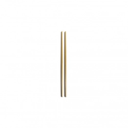 Σετ 2τμχ Chopsticks Ανωξείδωτα 23εκ. Gold Kyoto Comas CO07424002