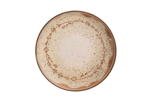 Πιάτο Φρούτου Πορσελάνης Μπεζ Φ19εκ. Roma Kutahya Porselen KXMD19DU880914