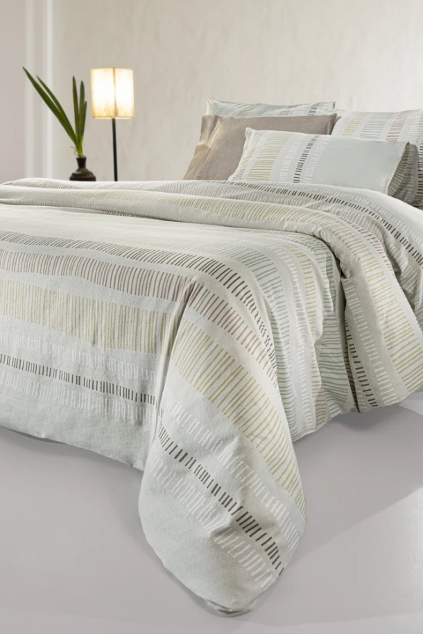 Σετ Σεντόνια Φανελένια Υπέρδιπλα 240x265εκ. Nuvola Mint Guy Laroche