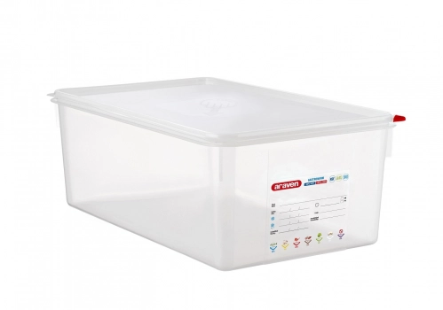 Δοχείο Τροφίμων Αεροστεγές Πλαστικό Διάφανο Hermet Araven 27,5ltr-53x32,5x20εκ. AR00003038